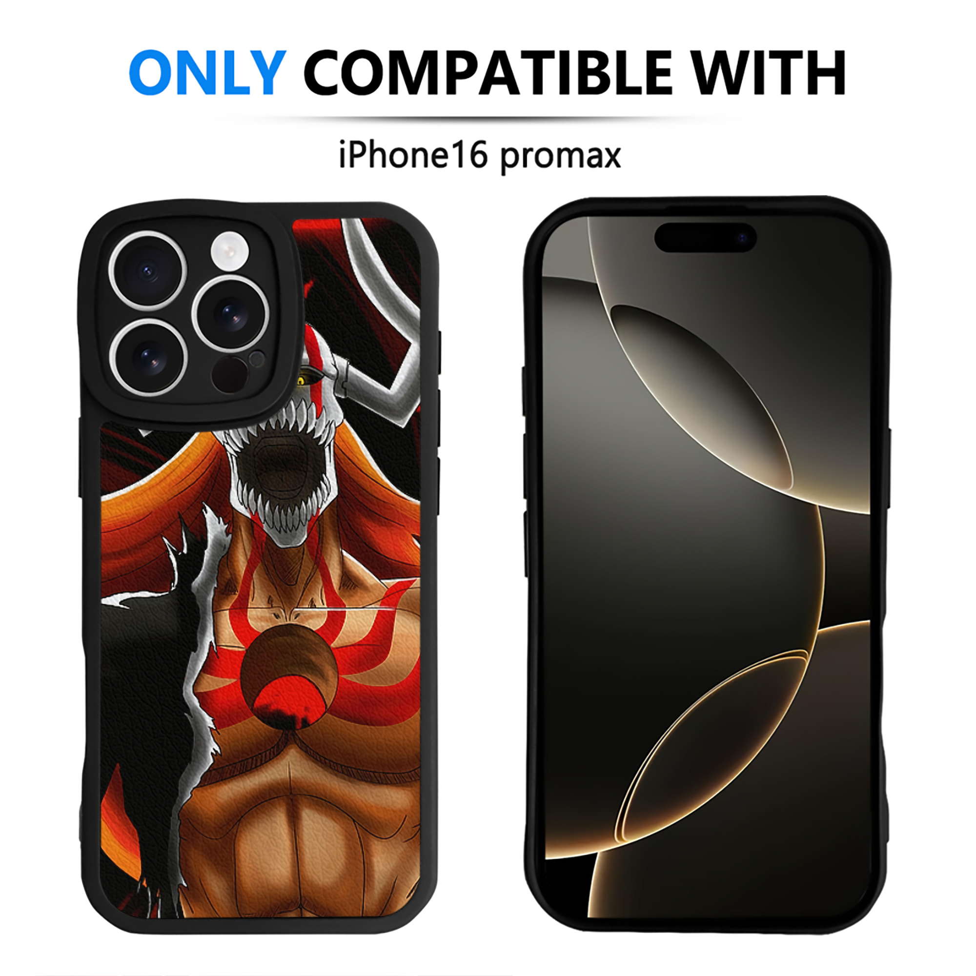 （画像用） ブリーチ BLEACH 【iPhone 16シリーズ対応】シリコンスマホケース（レザー調） 材質：シリコン